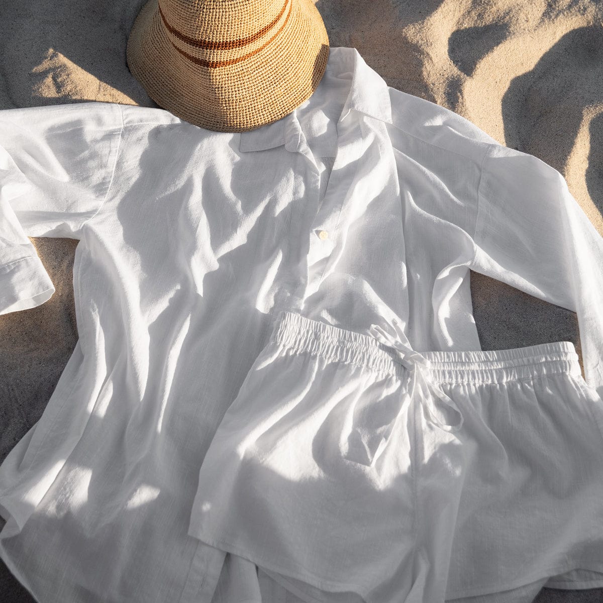 Soleil Shirt White