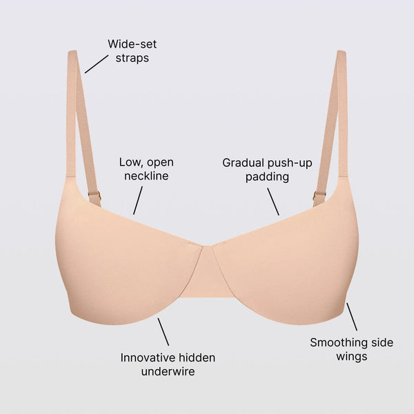 Cameo Balconette Lift Up Bra Black