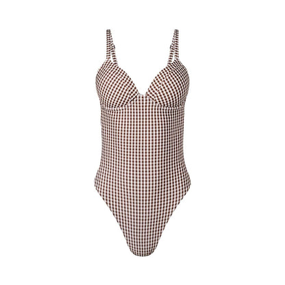 Lift Up One Piece Gingham