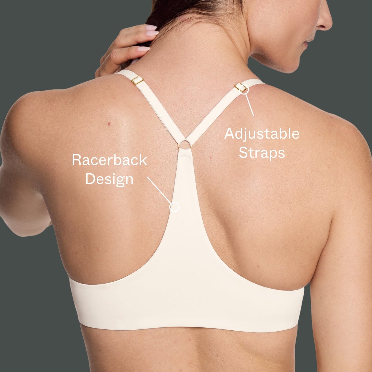 Racerback Lift Up Bra Buff