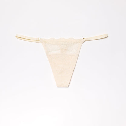 Lace String Thong Sand